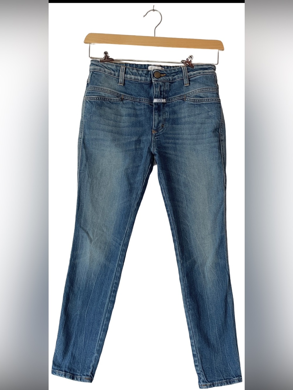 Anthropology Closed brand Italian jeans Cropped Worker Sz 26
